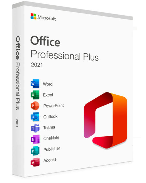 Microsoft Office 2021 Professional Plus lifetime licen
